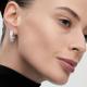 Серебряные серьги SOKOLOV 94025316 с фианитом