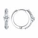 Серебряные серьги SOKOLOV 94025755-91 с фианитом