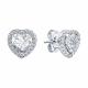 Серебряные серьги SOKOLOV 94025764-91 с фианитом
