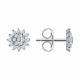 Серебряные серьги SOKOLOV 94025794-91 с фианитом
