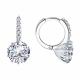Серебряные серьги SOKOLOV 94025929-91 с фианитом