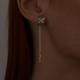 Серебряные серьги SOKOLOV 94025941-91 с фианитом