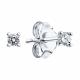 Серебряные серьги SOKOLOV 94025989-91 с фианитом