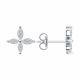 Серебряные серьги SOKOLOV 94026193-91 с фианитом