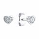 Серебряные серьги SOKOLOV 94026218-91 с фианитом