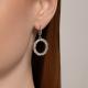 Серебряные серьги SOKOLOV 94026226-91 с фианитом
