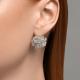Серебряные серьги SOKOLOV 94026227-91 с фианитом