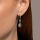 Серебряные серьги SOKOLOV 94026229-91 с фианитом