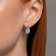 Серебряные серьги SOKOLOV 94026232-91 с фианитом