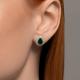 Серебряные серьги SOKOLOV 94026258-91 с фианитом