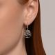 Серебряные серьги SOKOLOV 94026317-91 с фианитом