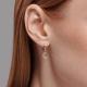 Серебряные серьги SOKOLOV 94026326-91 с фианитом