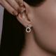 Серебряные серьги SOKOLOV 94026341-91 с фианитом