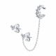 Серебряные серьги SOKOLOV 94026496-91 с фианитом