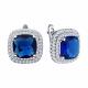 Серебряные серьги SOKOLOV 94026524-91 с фианитом