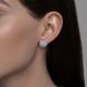 Серебряные серьги SOKOLOV 94026529-91 с фианитом
