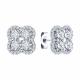 Серебряные серьги SOKOLOV 94026606-91 с фианитом