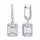 Серебряные серьги SOKOLOV 94026693-91 с фианитом