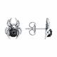 Серебряные серьги SOKOLOV 94026705-91 с фианитом