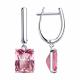 Серебряные серьги SOKOLOV 94026747-91 с фианитом