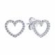 Серебряные серьги SOKOLOV 94026760-91 с фианитом