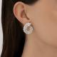 Серебряные серьги SOKOLOV 94026896-91 с фианитом