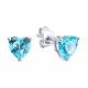 Серебряные серьги SOKOLOV 94027184-91 с фианитом