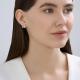 Серебряные серьги SOKOLOV 94027199 с фианитом