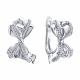 Серебряные серьги SOKOLOV 94027606-91 с фианитом