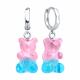 Серебряные серьги SOKOLOV с композитной смолой 94027691