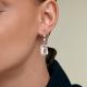 Серебряные серьги SOKOLOV 94027731 с ювелирным кристаллом