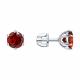 Серебряные серьги SOKOLOV 94027860 с фианитом
