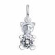 Серебряная подвеска SOKOLOV 94030502 с фианитом