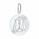 Серебряная подвеска Знак зодиака Весы SOKOLOV 94030888