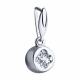 Серебряная подвеска SOKOLOV 94031327 с фианитом
