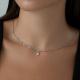 Серебряная подвеска SOKOLOV 94031417-91 с фианитом
