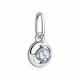 Серебряная подвеска SOKOLOV 94031417-91 с фианитом