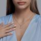 Серебряная подвеска SOKOLOV 94031460-91 с фианитом