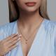 Серебряная подвеска SOKOLOV 94031486-91 с фианитом