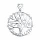 Серебряная подвеска SOKOLOV 94031634-91 с фианитом