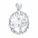Серебряная подвеска SOKOLOV 94031634-91 с фианитом
