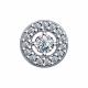 Серебряная подвеска SOKOLOV 94031942-91 с фианитом