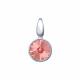Серебряная подвеска SOKOLOV 94032075 с кристаллом Swarovski
