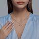 Серебряная подвеска SOKOLOV 94032119-91 с фианитом