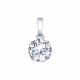 Серебряная подвеска SOKOLOV 94032202-91 с фианитом