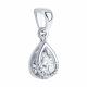 Серебряная подвеска SOKOLOV 94032241-91 с фианитом
