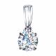 Серебряная подвеска SOKOLOV 94032252-91 с фианитом