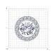 Серебряная подвеска SOKOLOV 94032540-91 с фианитом