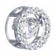 Серебряная подвеска SOKOLOV 94032540-91 с фианитом
