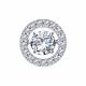 Серебряная подвеска SOKOLOV 94032540-91 с фианитом